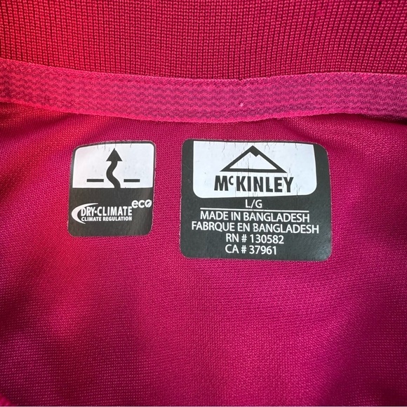 2 Pack ~ McKinley Manao II Sleeveless Collared 1/4 Button Up Polos Size Large - Picture 3 of 12